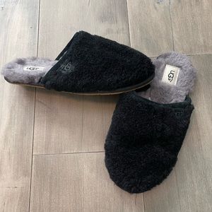 UGG faux fur slippers